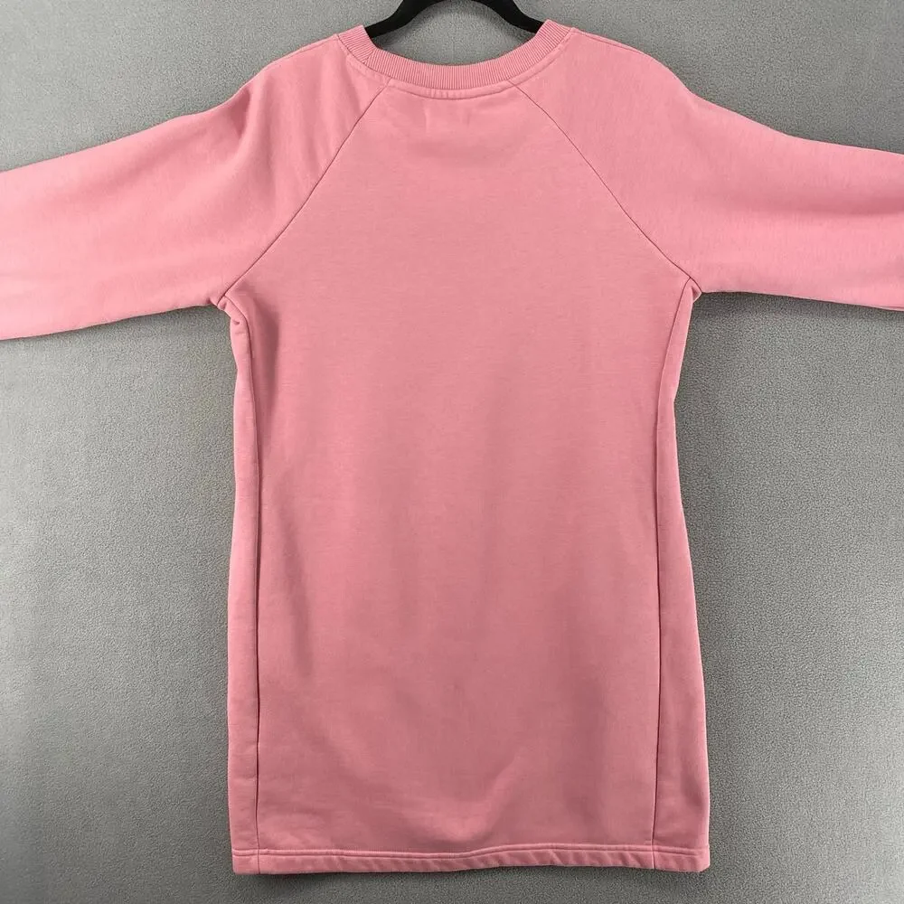 Pact Organic Cotton Blend Crew Neck Pullover Tunic Sweatshirt Womens M Pockets - Picture 6 of 15